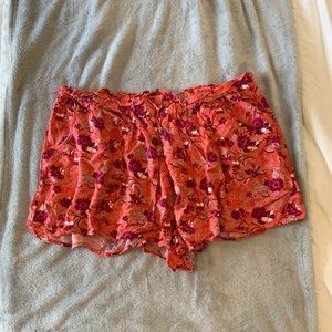 XL American Eagle print soft shorts
